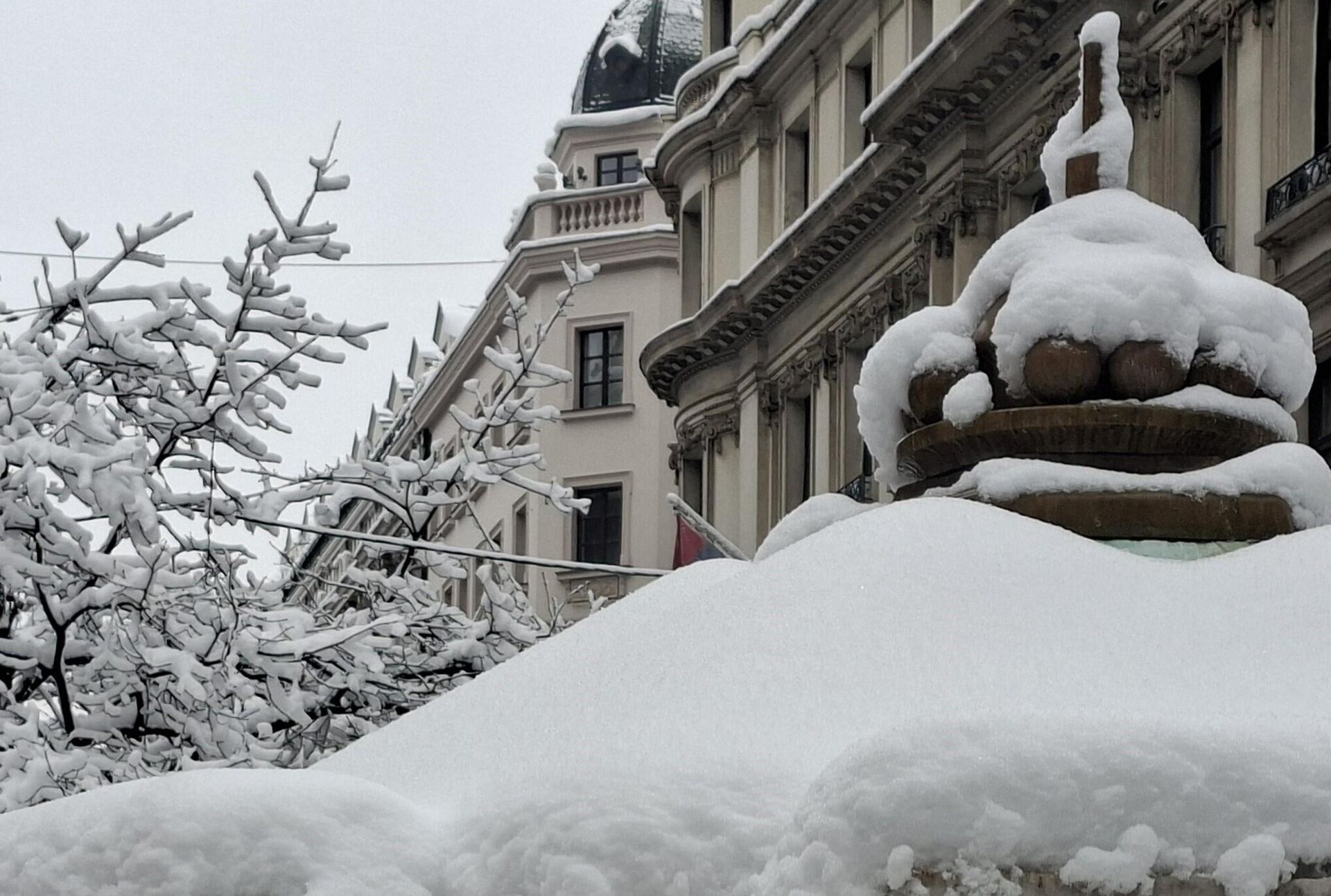 Sneg u Beogradu Sneg u Beogradu - Sputnik Srbija, 1920, 08.01.2026