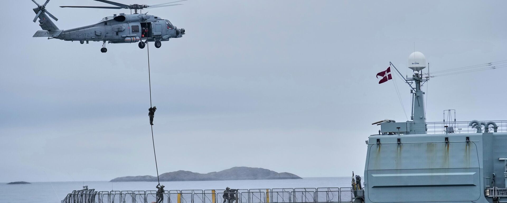 Vežbe Vojske Danske kod grada Nuk na Grenlandu. - Sputnik Srbija, 1920, 11.01.2026