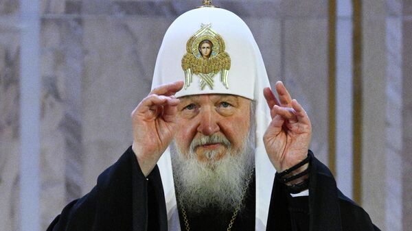 Patrijarh moskovski i cele Rusije Kiril - Sputnik Srbija
