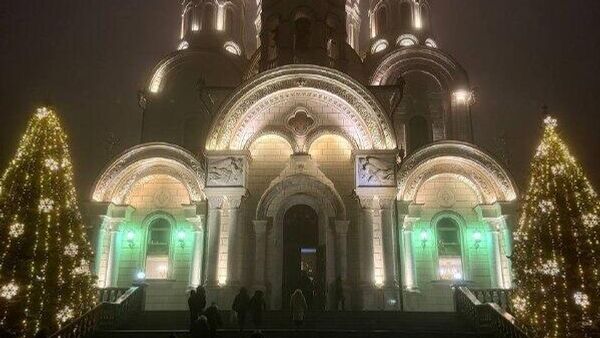 Badnje veče u Donjecku - crkva u Gorlovki - Sputnik Srbija