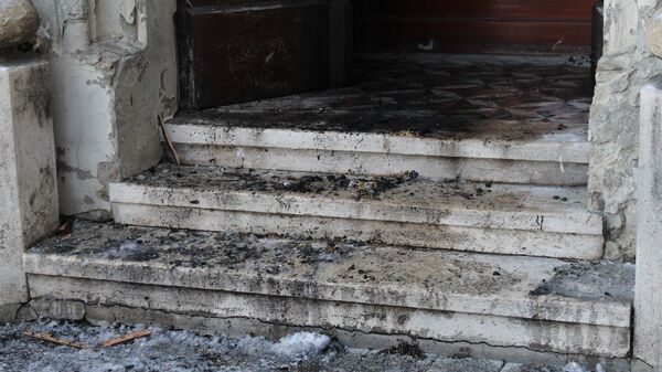 Požar u crkvi Imena Marijinog u Novom Sadu - Sputnik Srbija