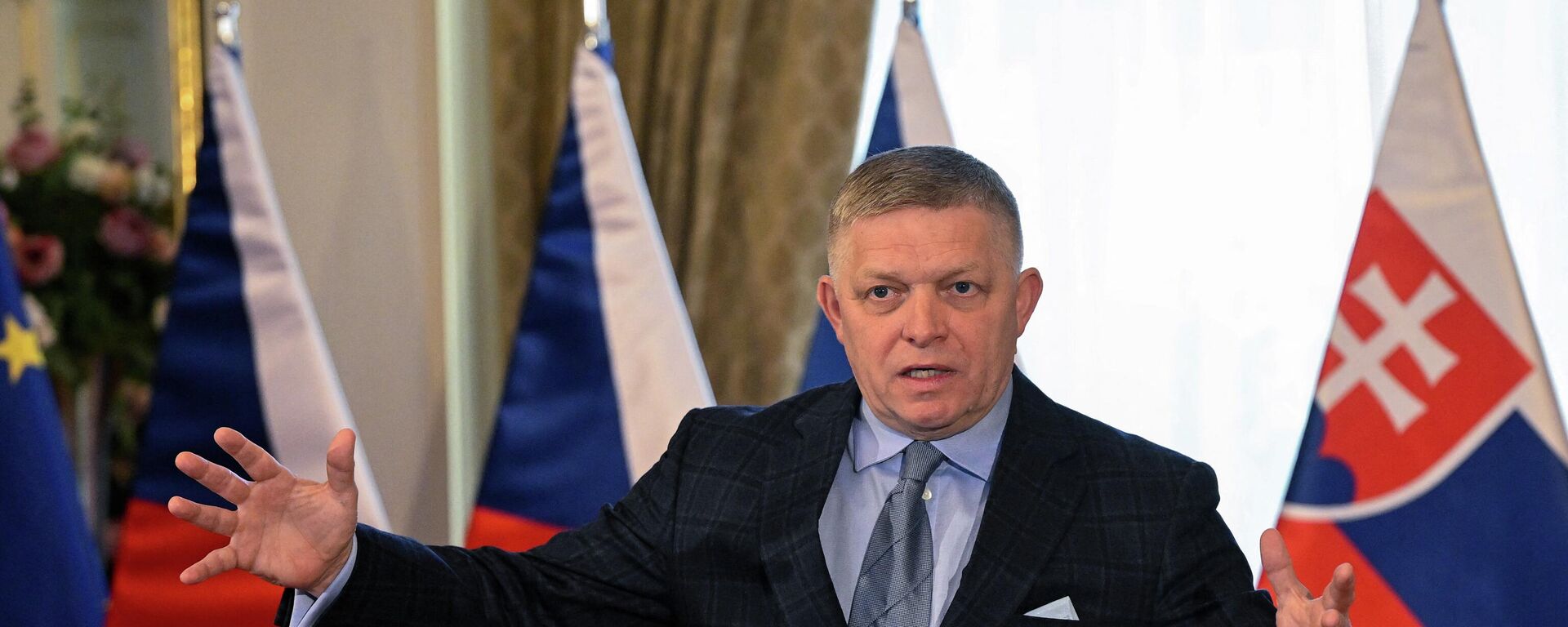 Slovački premijer Robert Fico - Sputnik Srbija, 1920, 08.01.2026