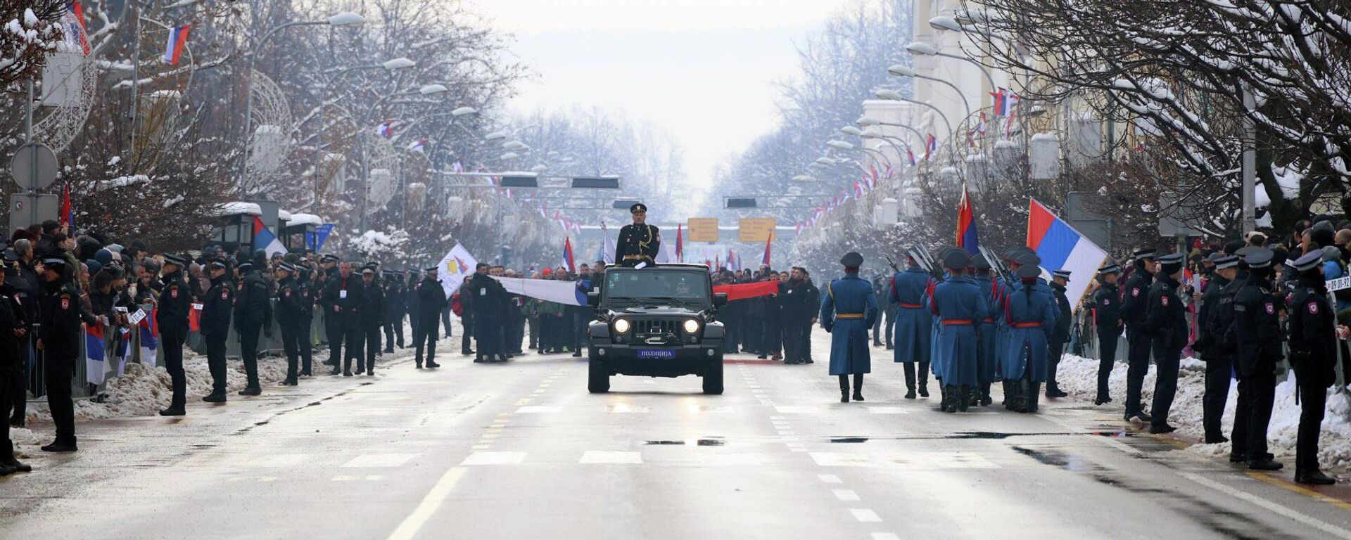 Svečani defile u Banjaluci - Sputnik Srbija, 1920, 09.01.2026