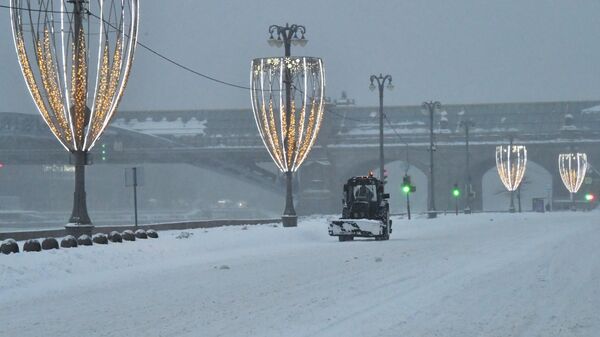 Sneg u Moskvi - Sputnik Srbija