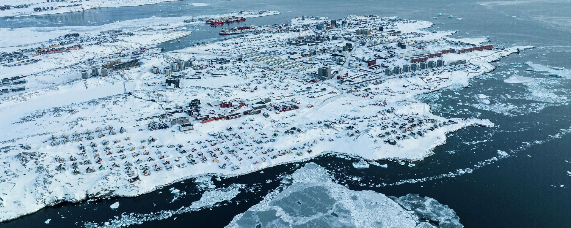 Главни град Гренланда Нук - Sputnik Србија, 1920, 18.01.2026