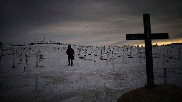 Гробље у Нуку, главном граду Гренланда. - Sputnik Србија