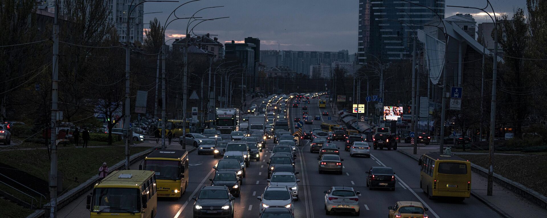 Кијев у мраку - Sputnik Србија, 1920, 15.01.2026