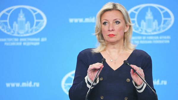 Portparol Ministarstva spoljnih poslova Rusije Marija Zaharova - Sputnik Srbija