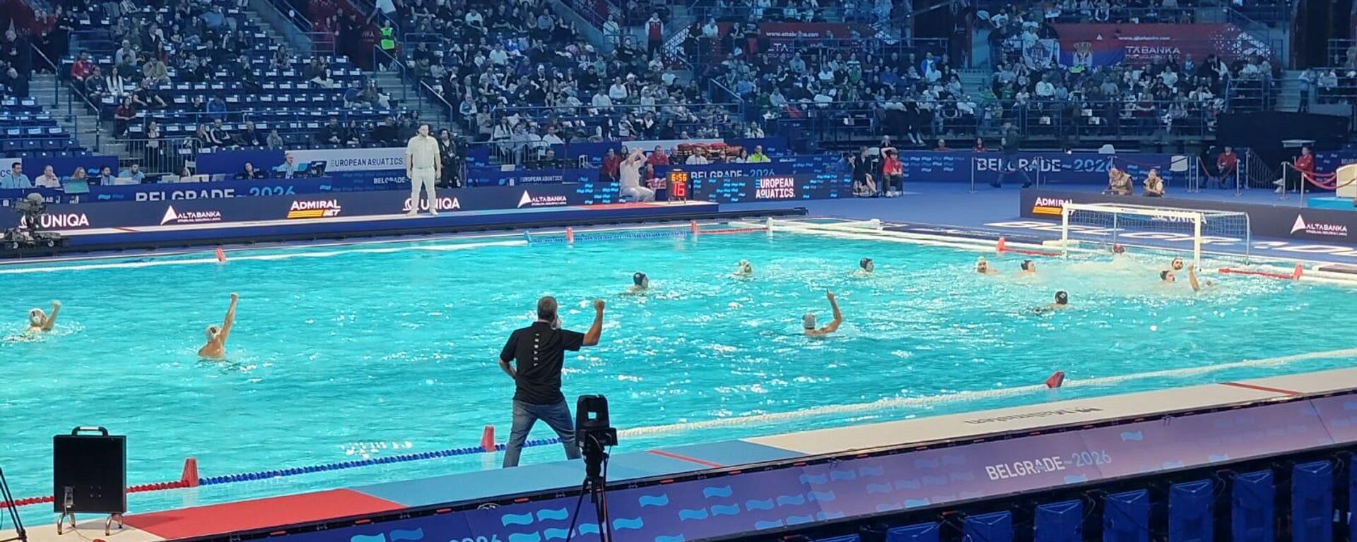 Ватерполо - Sputnik Србија, 1920, 23.04.2026