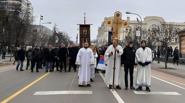 Литија у Бањалуци - Sputnik Србија
