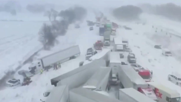 Lančani sudar u Mičigenu  - Sputnik Srbija