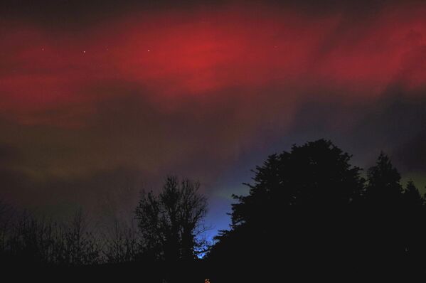 Neverovatne boje viđene su i u zapadnaj Engleskoj,  u Šropširskim brdima. - Sputnik Srbija