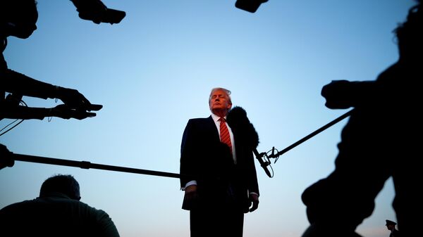 Američki predsednik Donald Tramp - Sputnik Srbija