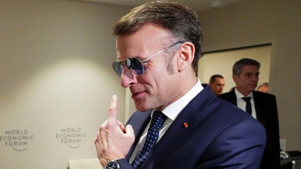 Председник Француске Емануел Макрон - Sputnik Србија