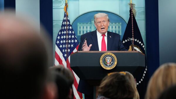 Američki predsednik Donald Tramp - Sputnik Srbija