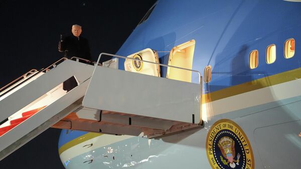 Доналд Трамп, авион - Sputnik Србија
