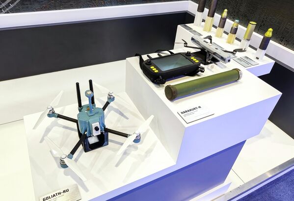 Руски системи беспилотних летелица Голијат-Ру и Каракурт-Р. - Sputnik Србија