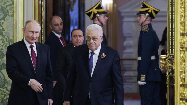 Putin i Abas - Sputnik Srbija