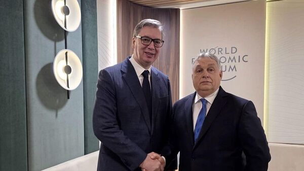 Aleksandar Vučić i Viktor Orban - Sputnik Srbija