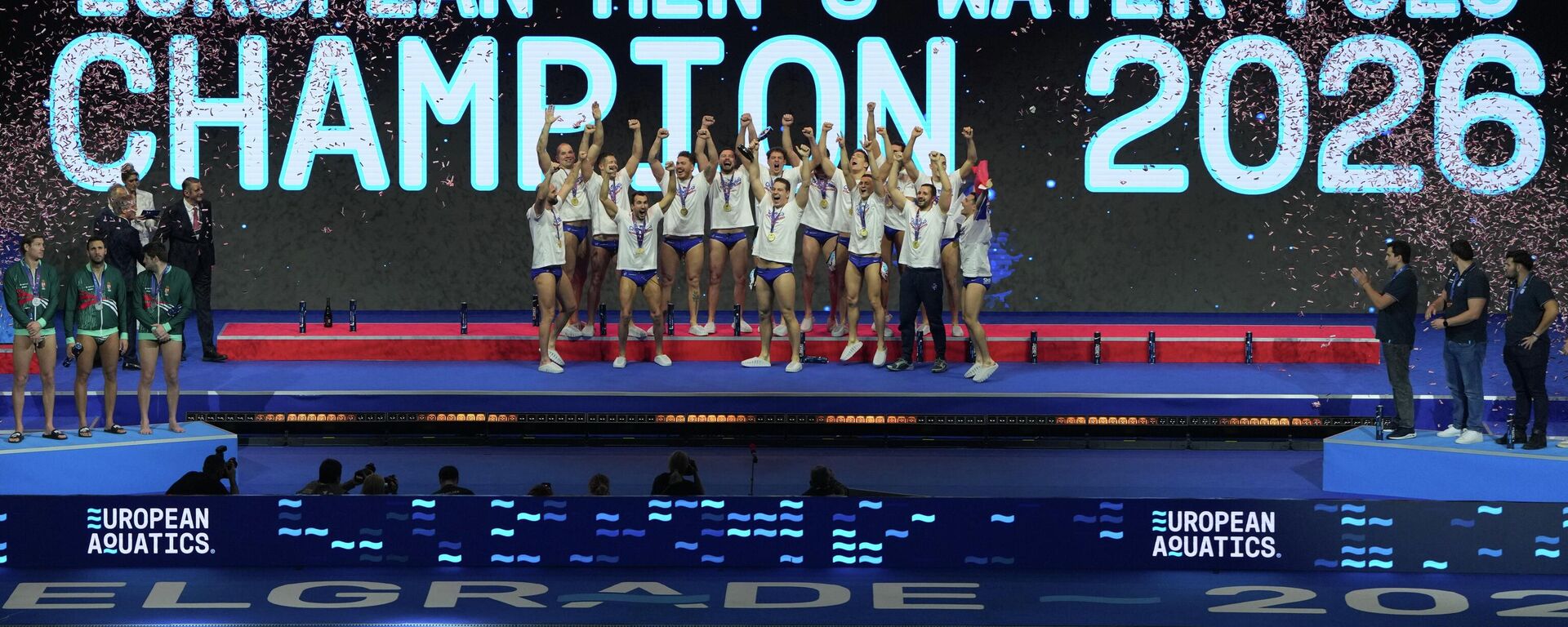 Српски ватерполисти - Sputnik Србија, 1920, 11.04.2026