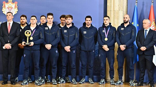 Ватерполисти Србије и селектор награђени са по 20.000 евра