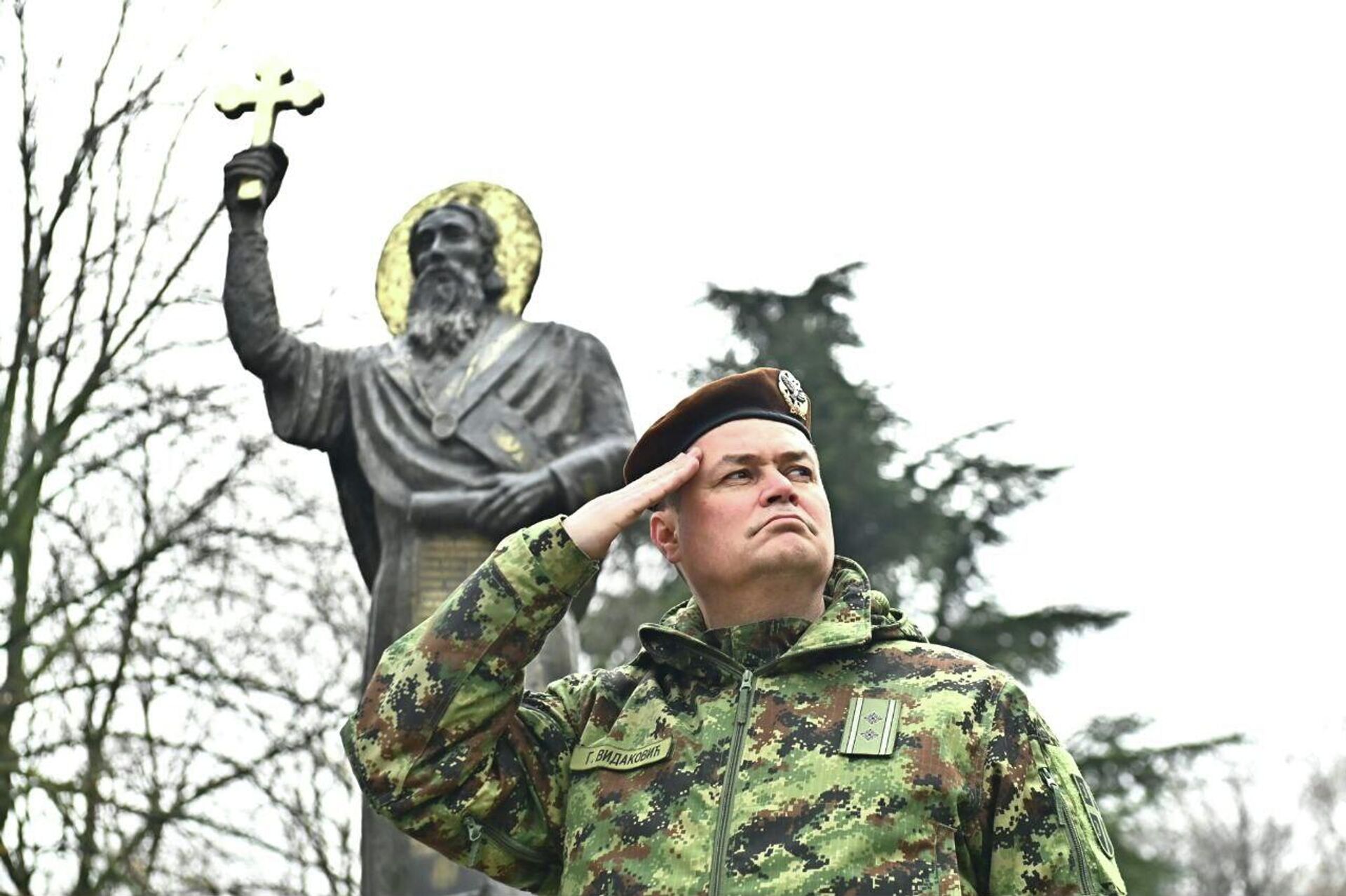 Elitna 72. brigada  obeležila krsnu slavu - Sputnik Srbija, 1920, 27.01.2026