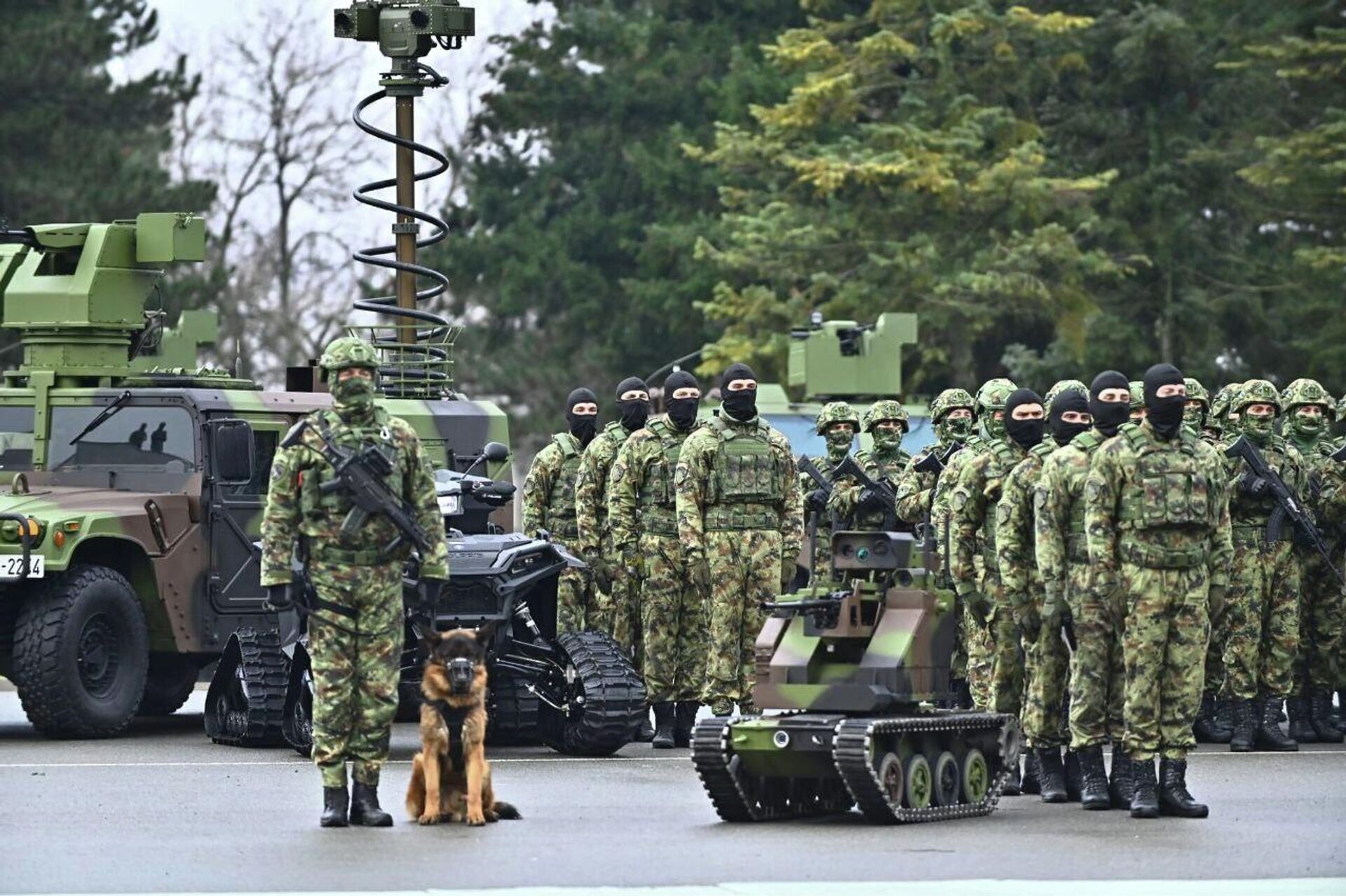 Elitna 72. brigada obeležila krsnu slavu - Sputnik Srbija, 1920, 27.01.2026