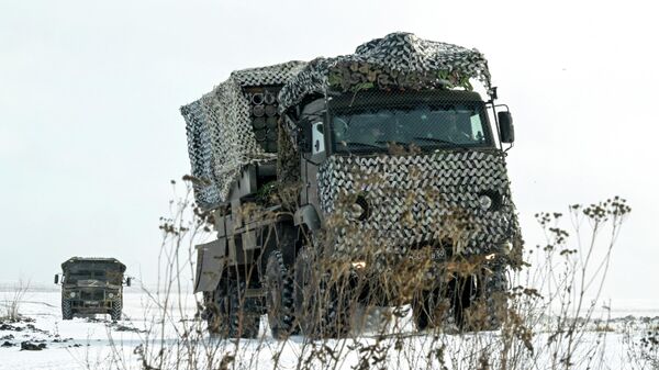 Sistem za daljinsko miniranje zemljedelije u zoni specijalne vojne operacije Sistem za daljinsko miniranje zemljedelije u zoni specijalne vojne operacije - Sputnik Srbija