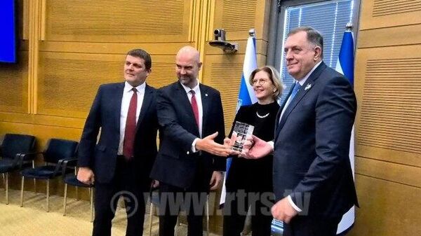 Dodiku u Izraelu uručeno priznanje „Žabotinski za slobodu“ - Sputnik Srbija