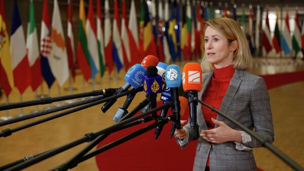 Представница Европске уније за спољне послове Каја Калас - Sputnik Србија