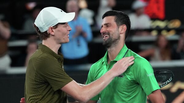 Janik Siner i Novak Đoković - Sputnik Srbija