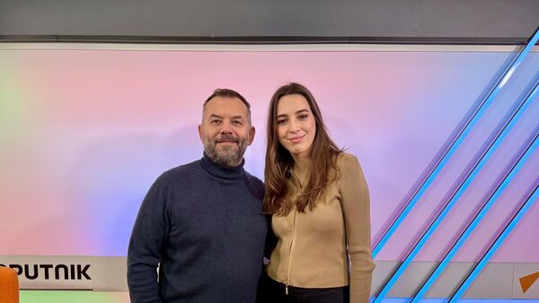 Miljan Milićević i Tamara Radivojević - Sputnik Srbija