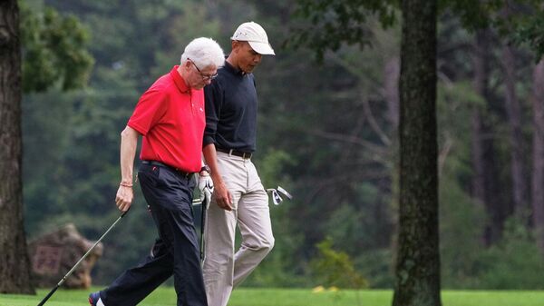 Bil Klinton i Barak Obama - Sputnik Srbija