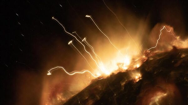 solarne baklje - Sputnik Srbija