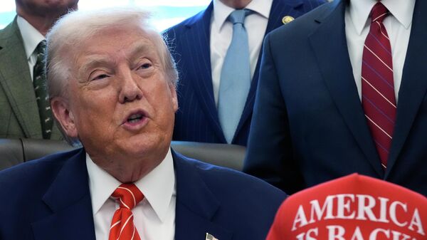 Američki predsednik Donald Tramp - Sputnik Srbija