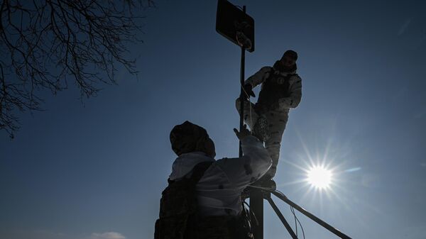 Boevaя rabota rasčeta BPLA Molniя batalьona Kaštana specnaza Ahmat v zone SVO - Sputnik Srbija