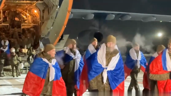 Razmenjeni ruski vojnici - Sputnik Srbija