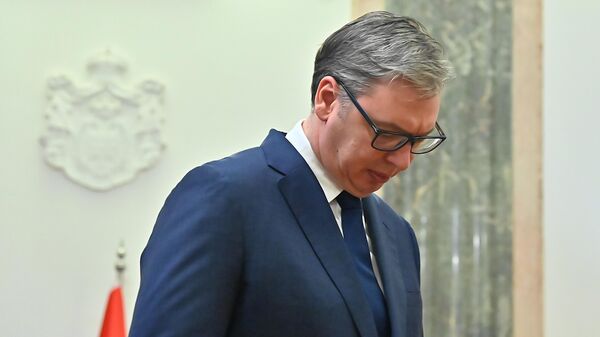 Predsednik Srbije Aleksandar Vučić  - Sputnik Srbija