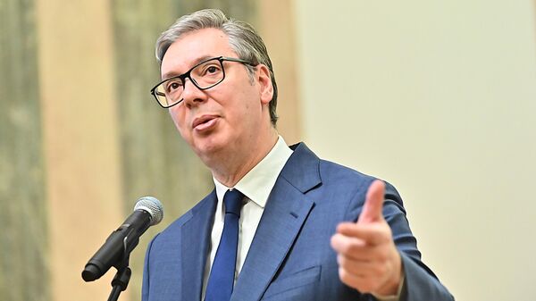 Председник Србије Александар Вучић  - Sputnik Србија