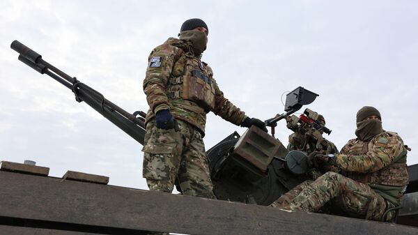 Pripadnici grupe Sever u zoni specijalne vojne operacije - Sputnik Srbija