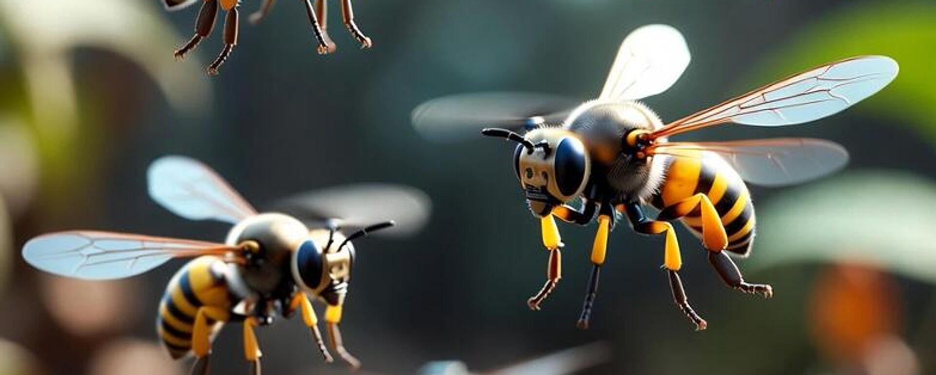 dronovi - pčele, ilustracija - Sputnik Srbija, 1920, 10.02.2026