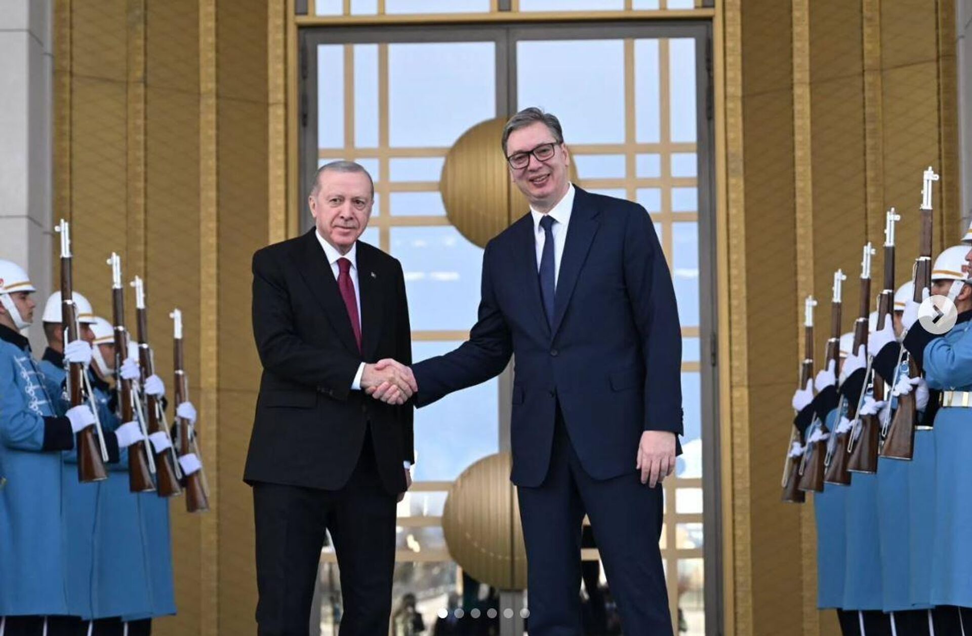 Реџеп Тајип Ердоган и Александар Вучић - Sputnik Србија, 1920, 12.02.2026