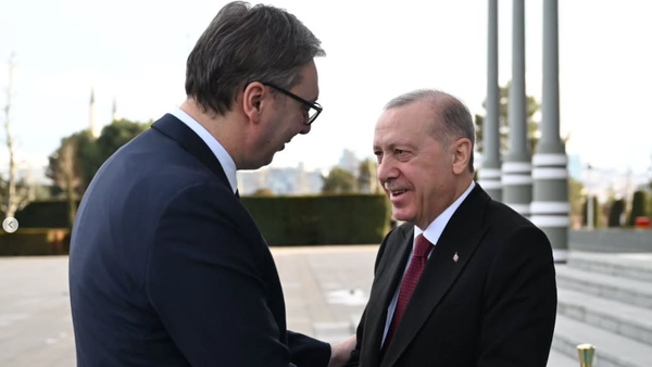 Реџеп Тајип Ердоган и Александар Вучић - Sputnik Србија