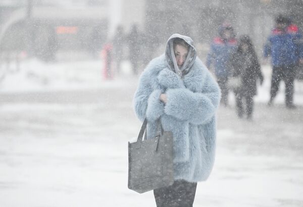 Циклон је донео ветрове са ударима до 17 метара у секунди и снажну снежну мећаву. - Sputnik Србија