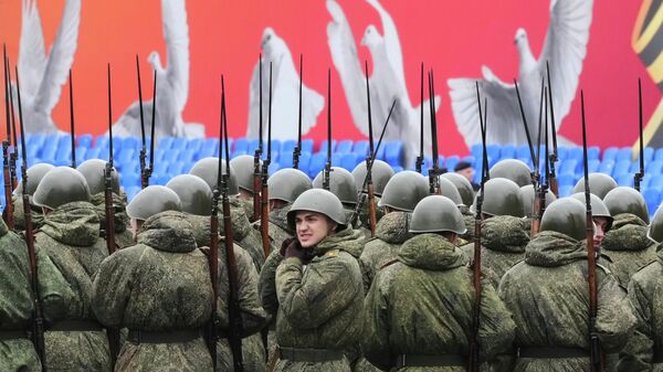 Ruska vojska na Paradi pobede u Sankt Peterburgu - Sputnik Srbija