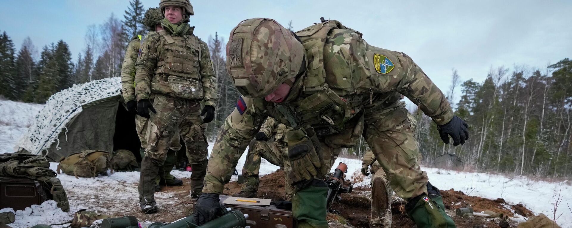 Британски војници на вежбама у Естонији - Sputnik Србија, 1920, 25.02.2026