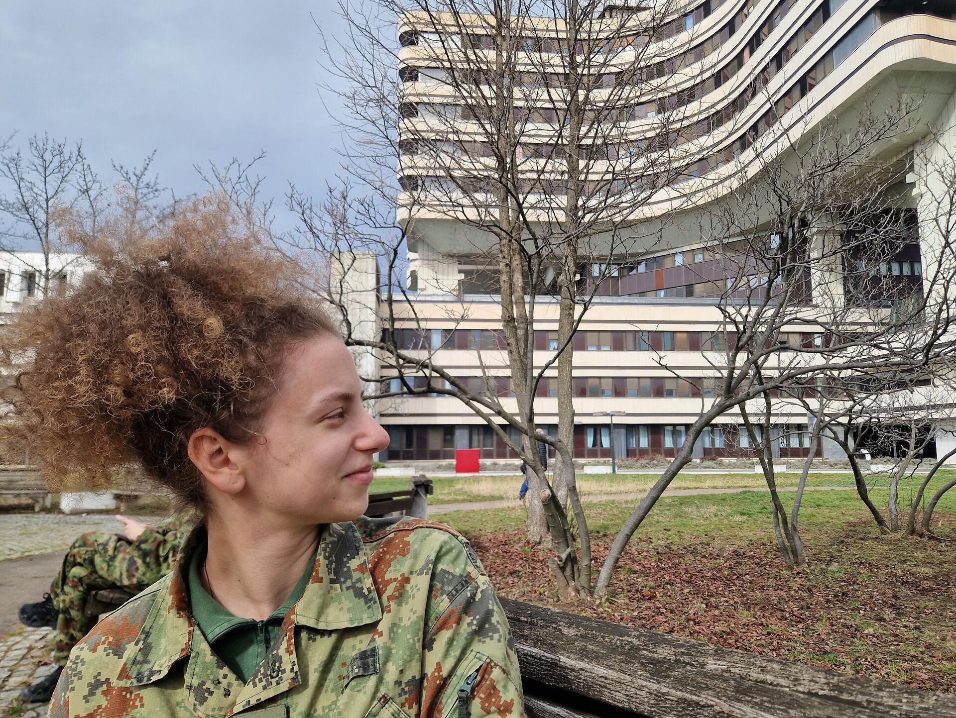 Хелена Брајић, кадет ВМА - Sputnik Србија, 1920, 27.02.2026