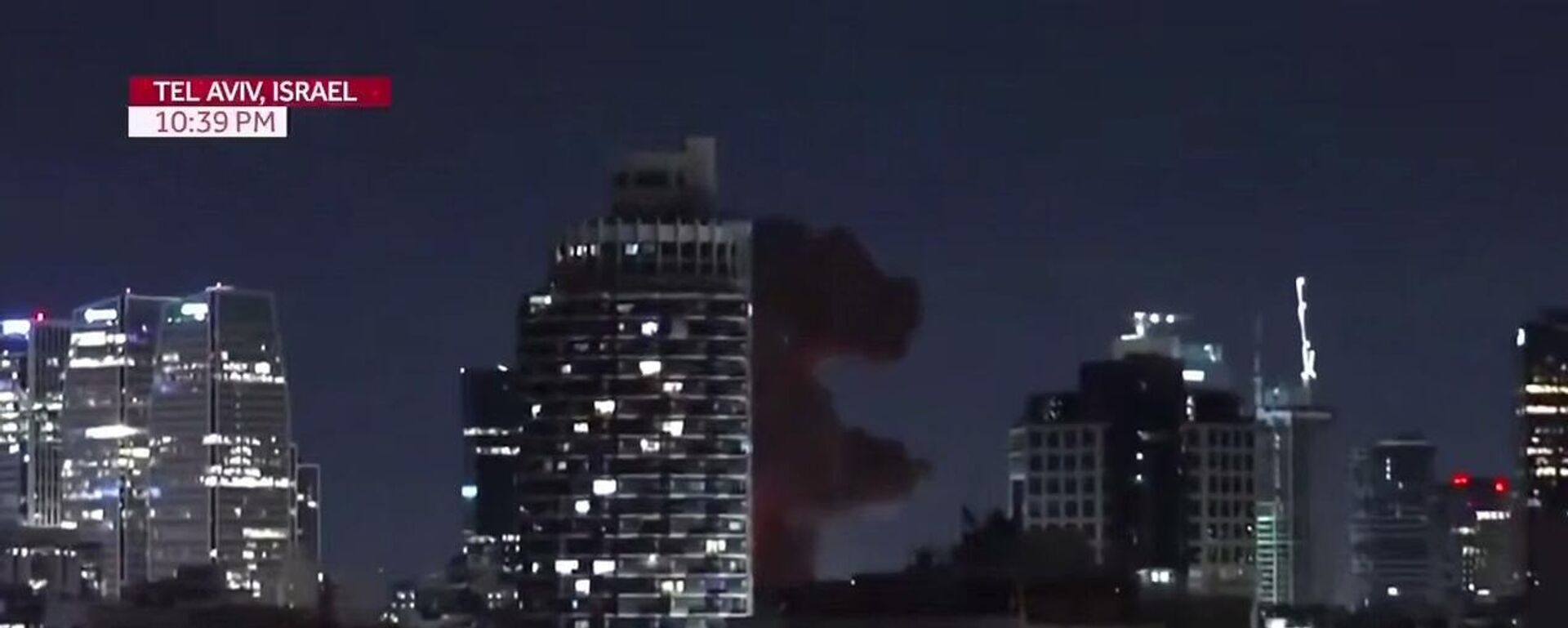 Иран извео ударе на Тел Авив у директном преносу телевизије Ен-Би-Си - Sputnik Србија, 1920, 28.02.2026