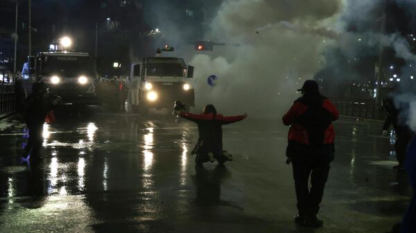 Протест опоиције у Тирани - Sputnik Србија