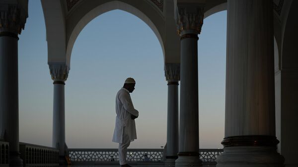 Vernik u džamiji u Dubaiju - Sputnik Srbija